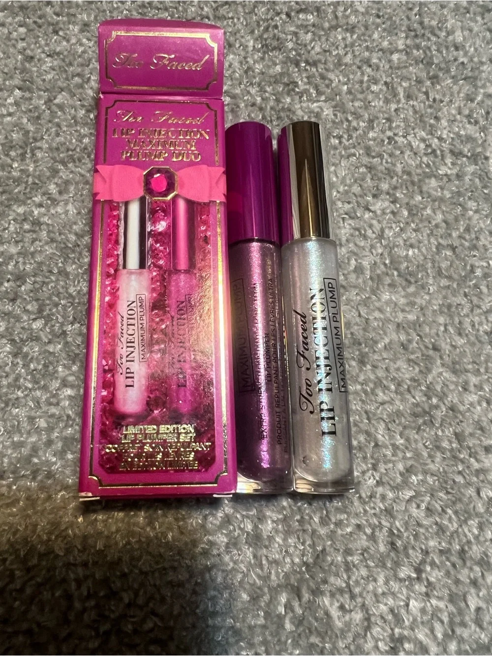 Too Faced Lip Injection Maximum Plump Duo